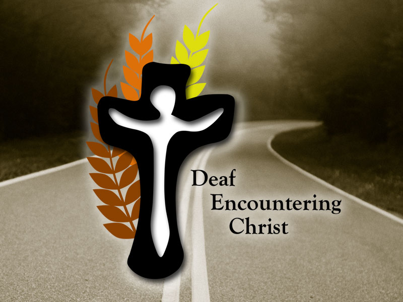 Logo of Deaf Encountering Christ